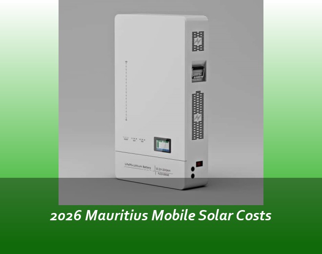 2026 Mauritius Mobile Solar Costs